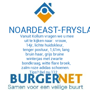 Banner met Amberalert, BurgerNet of andere belangrijke meldingen.